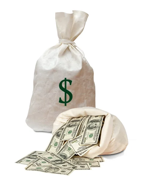 Σακούλες για χρήματα — Φωτογραφία Αρχείου