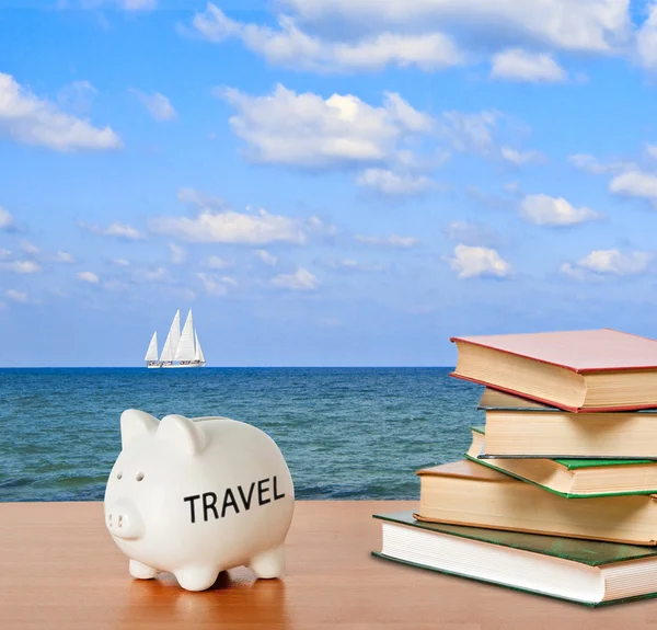 stock image Money for dream vacation