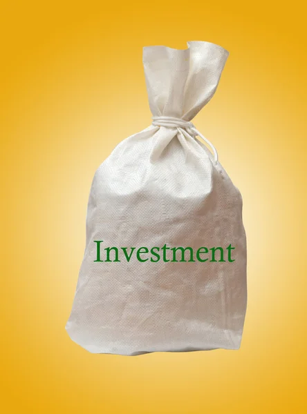 Tas met investeringen — Stockfoto