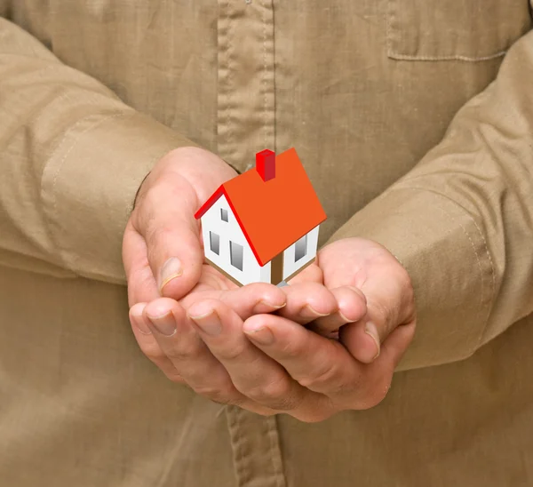 House as a gift — Stock Photo, Image
