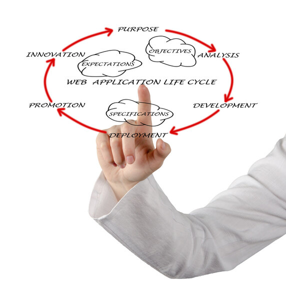 Презентация жизненного цикла веб-приложений
