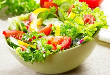 Salad with vegetables
