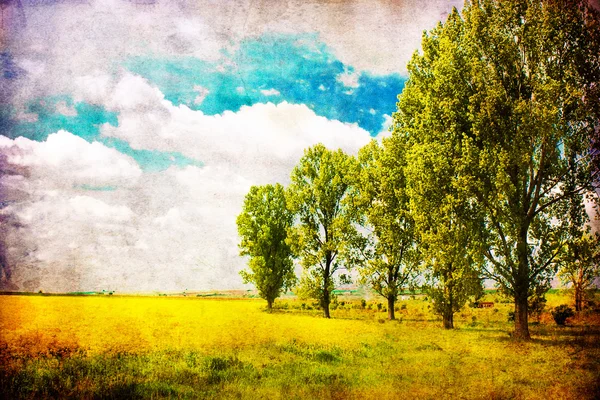 Oldtimer-Landschaft — Stockfoto