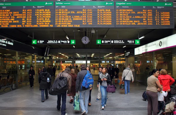 Atocha tren istasyonu — Stok fotoğraf