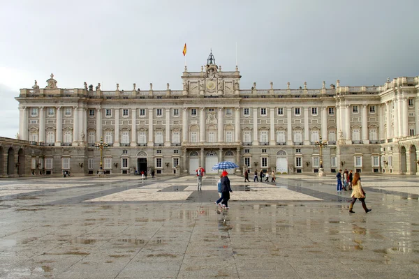 Королевский дворец в Мадриде — стоковое фото