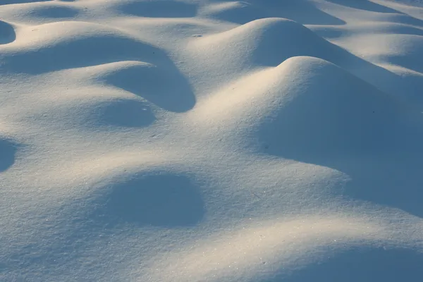 Snö dune Stockfoto