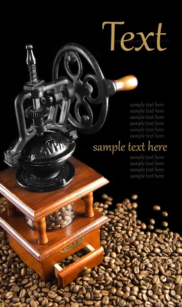 Mechanical coffee grinder — Stock Photo, Image