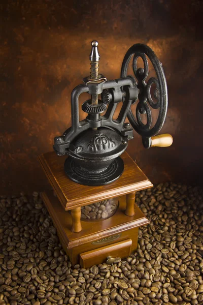 Mekanisk kaffekvarn — Stockfoto