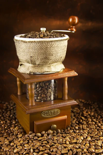 机械咖啡研磨机 — 图库照片