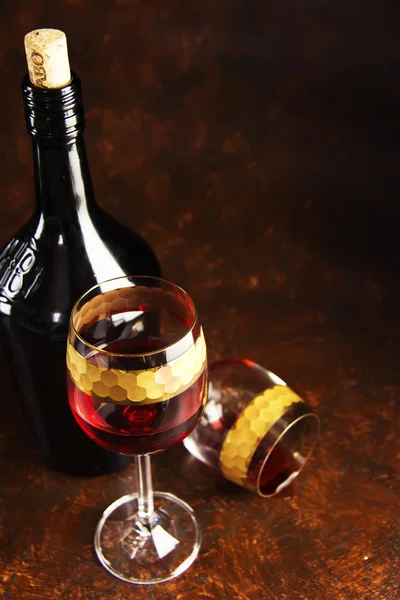 Κρασί στο ποτήρι — Φωτογραφία Αρχείου