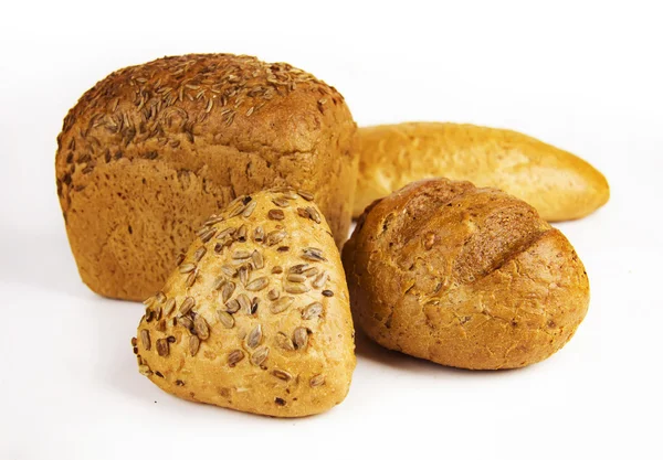 Mehrere frische Brote — Stockfoto
