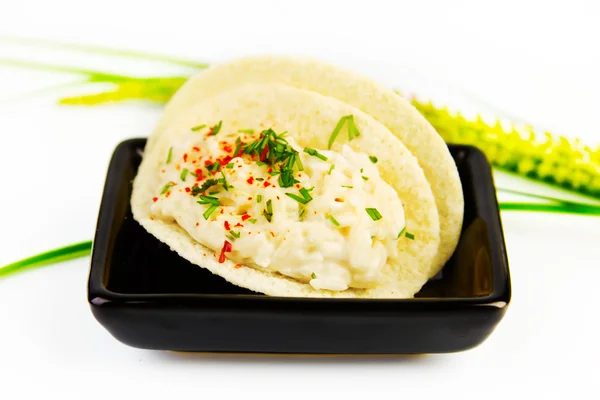 stock image Portion of rice in a sauce with spices