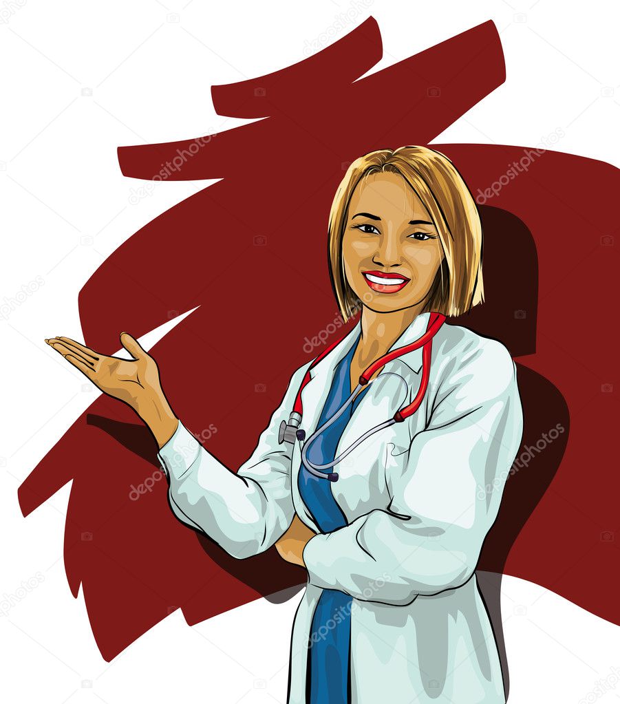 Beautiful Woman Doctor