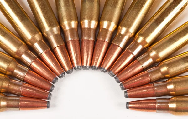 Makro pušky náboje — Stock fotografie