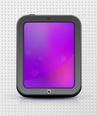 Touch screen device clipart