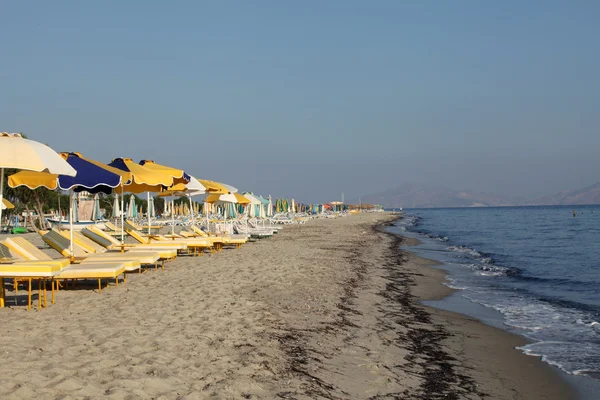 Grekland. ön Kos. Tigaki beach. — Stockfoto