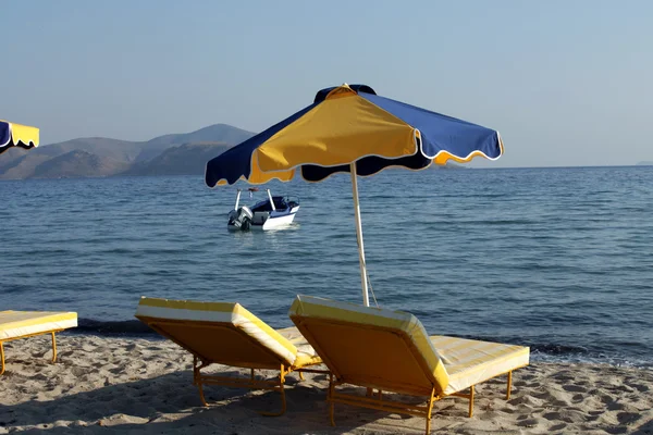 Griechenland. kos Insel. Strand von Tigaki. — Stockfoto