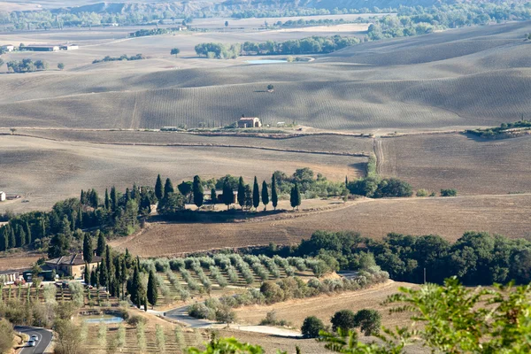 El paisaje de la Toscana. Italia — Foto de Stock