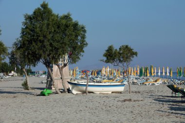 Greece. Kos island. Tigaki beach. clipart