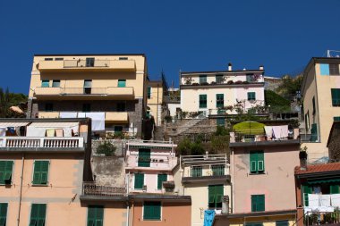 Riomaggiore - İtalya 'nın Cinque Terre kentlerinden biri