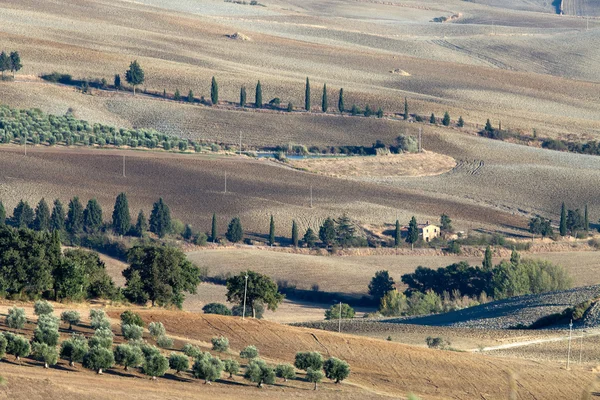 Die Landschaft der Toskana. Italien — Stockfoto