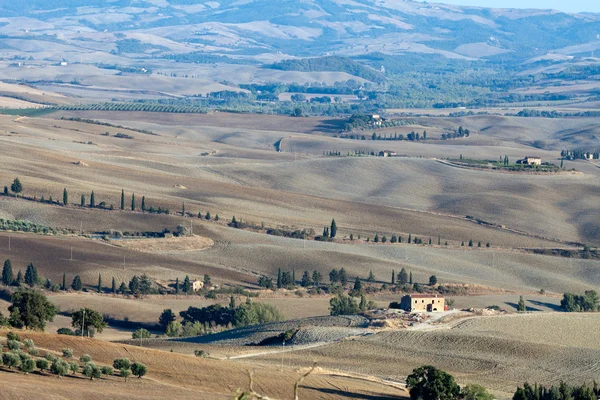 Het landschap van Toscane. Italië — Stockfoto