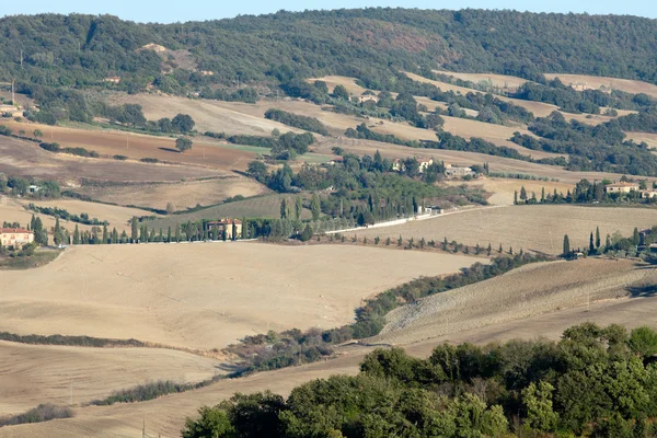 Die Landschaft der Toskana. Italien — Stockfoto