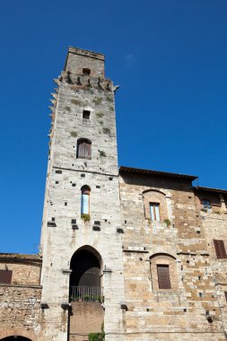 San gimignano kuleleri, Toskana, İtalya