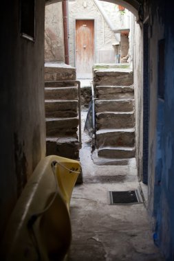 Riomaggiore - İtalya 'nın Cinque Terre kentlerinden biri