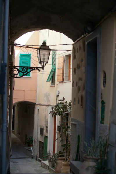Riomaggiore - one of the cities of Cinque Terre in italy — Stock Photo, Image