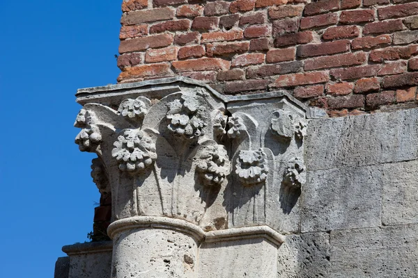 La Abadía de San Galgano, Toscana , — Foto de Stock