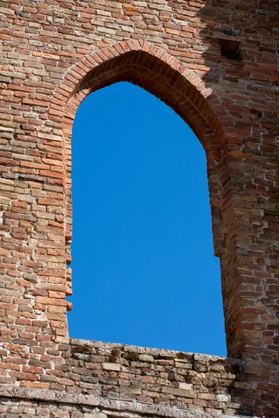 De abdij van san galgano, Toscane, — Stockfoto