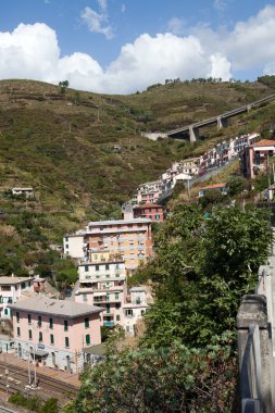 Riomaggiore - İtalya 'nın Cinque Terre kentlerinden biri