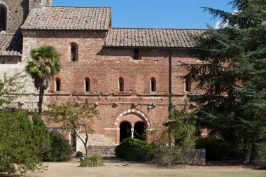 Abbey of San Galgano, Tuscany, Italy clipart