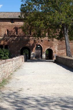 Abbey san galgano, Toskana, İtalya