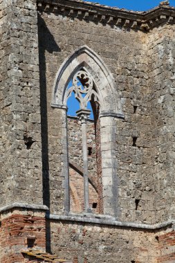 Abbey san galgano, Toskana, İtalya