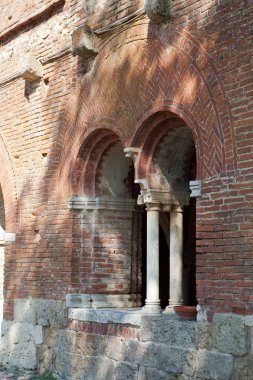 Abbey san galgano, Toskana, İtalya