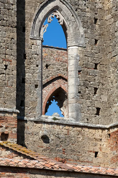 Abbaye de San Galgano, Toscane, Italie — Photo