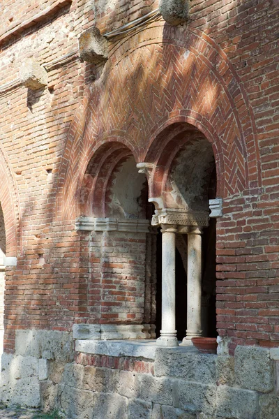 샌 프란 Galgano, 투 스 카 니, 이탈리아의 수도원 — 스톡 사진