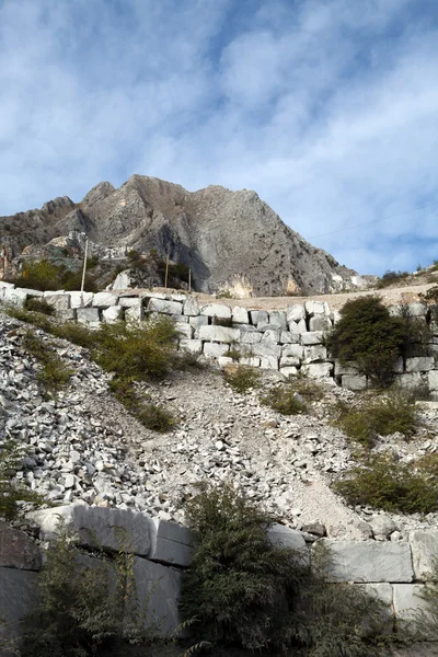 大理石の採石場 - アルプス ・ アプネア山 — ストック写真