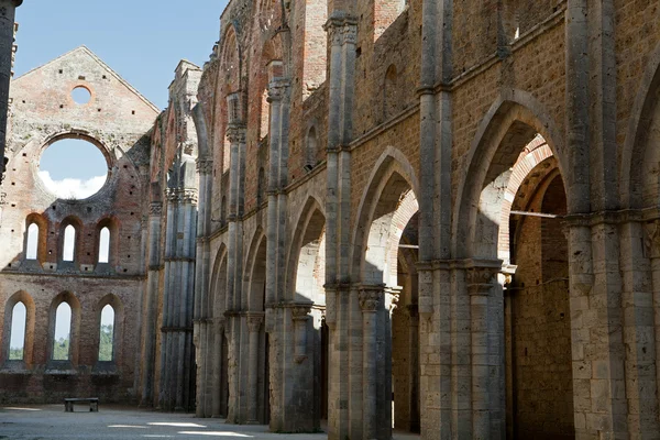 Abbey of San Galgano, Tuscany, Italy — Stock Photo, Image