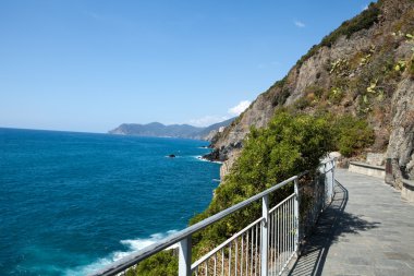 Cinque terre - aşk yol. Liguria