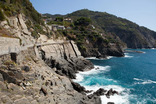 Cinque Terre - дорога любви. Лигурия — стоковое фото