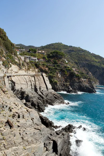 Cinque Terre - camino del amor. Liguria — Foto de Stock