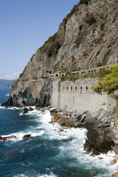 Cinque Terre - camino del amor. Liguria — Foto de Stock