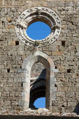 Abbey san galgano, Toskana, İtalya