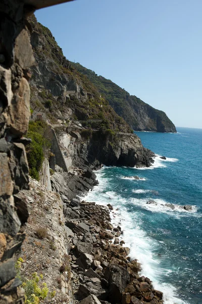 Cinque Terre - camino del amor. Liguria —  Fotos de Stock