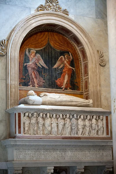 Duomo interiör - pisa, Toscana Italien — Stockfoto