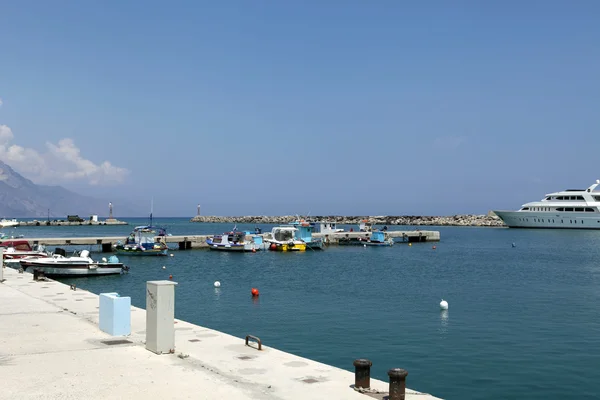 Kardamena resort y puerto en la isla de Kos — Foto de Stock