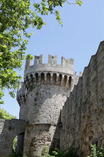 Дворец великого магистра рыцарей Родоса — стоковое фото
